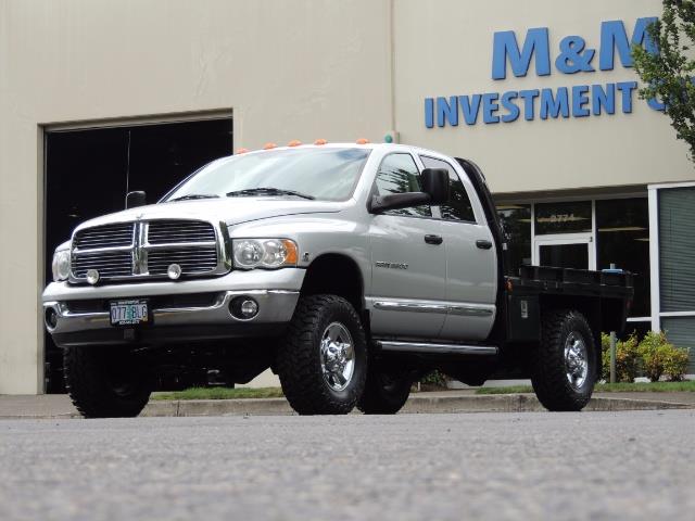 2004 Dodge Ram 3500 Laramie FLAT BED 4X4 / 5.9L Cummins DIESEL 6-SPEED - Photo 52 - Portland, OR 97217