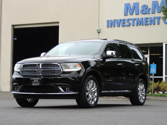2017 Dodge Durango Citadel / AWD / Navigation / 3RD Seat / Excel Cond - Photo 1 - Portland, OR 97217