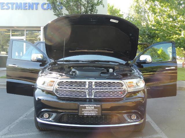 2017 Dodge Durango Citadel / AWD / Navigation / 3RD Seat / Excel Cond - Photo 31 - Portland, OR 97217