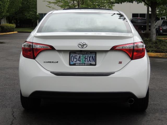 2016 Toyota Corolla S Plus / Sedan / Sunroof / Backup Camera / Spoiler - Photo 6 - Portland, OR 97217