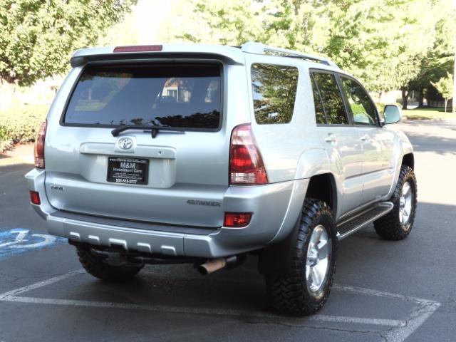 2004 Toyota 4Runner LIMITED Edition 4WD / V8 4.7L / DIFF LOCK / LIFTED - Photo 8 - Portland, OR 97217