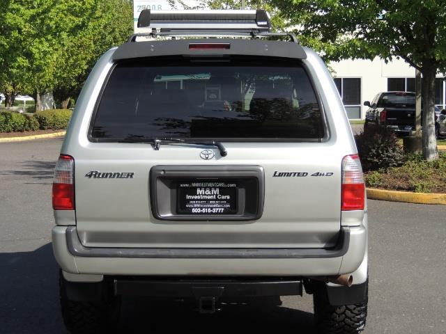 2000 Toyota 4Runner Limited / 4WD / Leather / Rear Diff Lock / LIFTED - Photo 6 - Portland, OR 97217