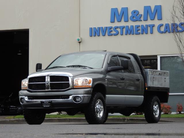 2006 Dodge Ram 2500 SLT 4dr Mega Cab / 4X4 / 5.9L DIESEL / FLAT BED - Photo 32 - Portland, OR 97217