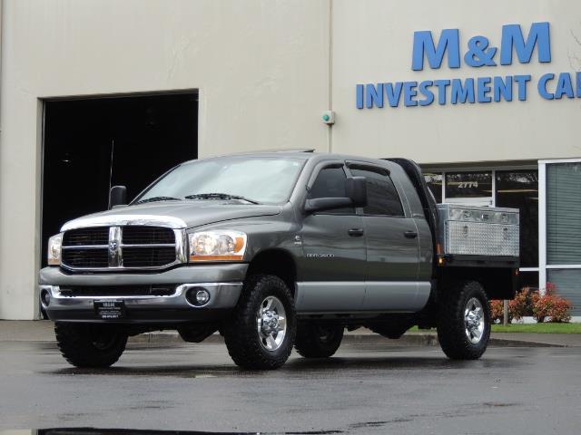 2006 Dodge Ram 2500 SLT 4dr Mega Cab / 4X4 / 5.9L DIESEL / FLAT BED - Photo 1 - Portland, OR 97217