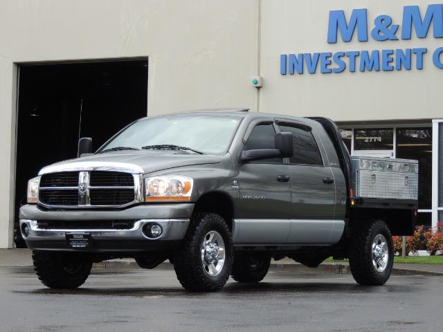 2006 Dodge Ram 2500 SLT 4dr Mega Cab / 4X4 / 5.9L DIESEL / FLAT BED - Photo 40 - Portland, OR 97217