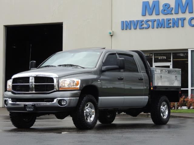 2006 Dodge Ram 2500 SLT 4dr Mega Cab / 4X4 / 5.9L DIESEL / FLAT BED - Photo 49 - Portland, OR 97217