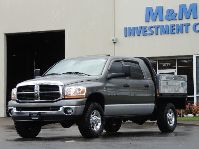 2006 Dodge Ram 2500 SLT 4dr Mega Cab / 4X4 / 5.9L DIESEL / FLAT BED - Photo 44 - Portland, OR 97217