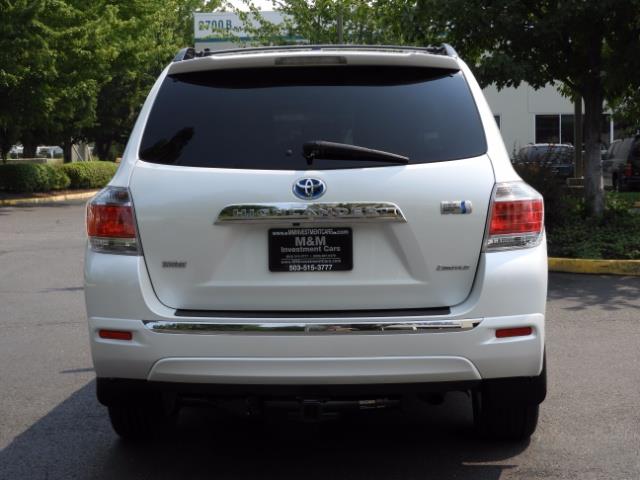 2011 Toyota Highlander Limited Hybrid 4WD 2-Owner 85Kmiles 3rdRow Leather - Photo 7 - Portland, OR 97217