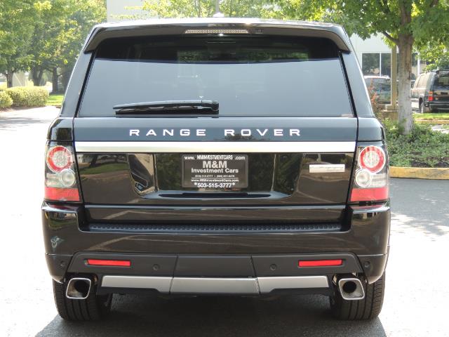2013 Land Rover Range Rover Sport Autobiography / Sport / Supercharged / 1-OWNER - Photo 6 - Portland, OR 97217