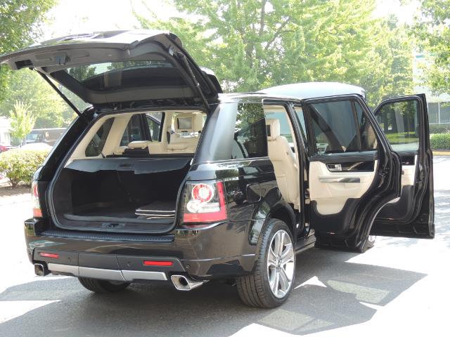 2013 Land Rover Range Rover Sport Autobiography / Sport / Supercharged / 1-OWNER - Photo 29 - Portland, OR 97217