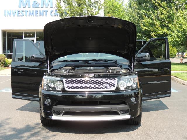 2013 Land Rover Range Rover Sport Autobiography / Sport / Supercharged / 1-OWNER - Photo 32 - Portland, OR 97217
