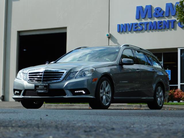 2011 Mercedes-Benz E 350 Luxury 4MATIC / Sport Wagon / REAR SEAT - Photo 45 - Portland, OR 97217