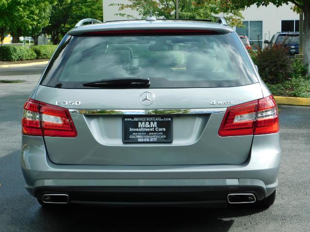2011 Mercedes-Benz E 350 Luxury 4MATIC / Sport Wagon / REAR SEAT - Photo 6 - Portland, OR 97217