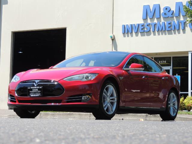 2014 Tesla Model S 85 / Leather / Heated seats / Panorama Roof / Navi - Photo 46 - Portland, OR 97217