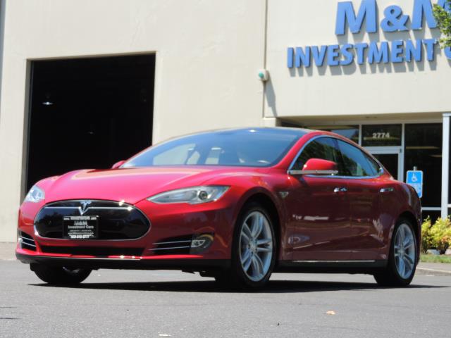 2014 Tesla Model S 85 / Leather / Heated seats / Panorama Roof / Navi - Photo 49 - Portland, OR 97217