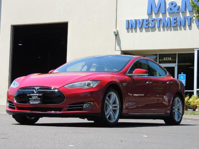 2014 Tesla Model S 85 / Leather / Heated seats / Panorama Roof / Navi - Photo 48 - Portland, OR 97217