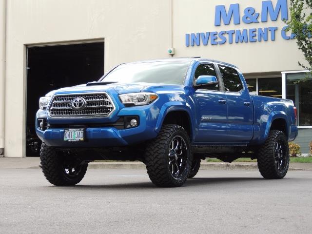 2016 Toyota Tacoma TRD Sport 4X4 / Navi / Long Bed / 14Kmile / LIFTED - Photo 1 - Portland, OR 97217