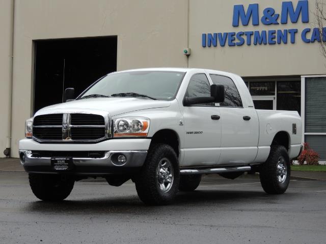 2006 Dodge Ram 3500 SLT 4dr Mega Cab / 4X4 / 5.9L DIESEL / 6-SPEED - Photo 45 - Portland, OR 97217