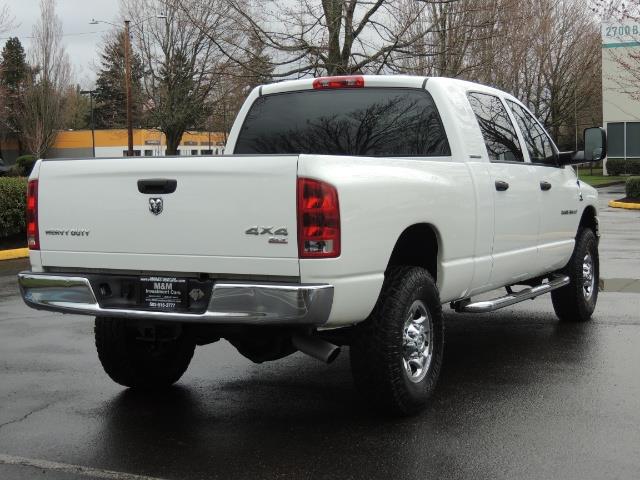 2006 Dodge Ram 3500 SLT 4dr Mega Cab / 4X4 / 5.9L DIESEL / 6-SPEED - Photo 8 - Portland, OR 97217