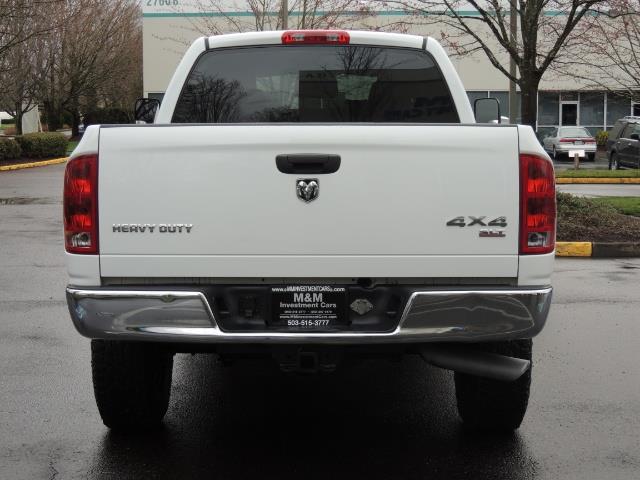 2006 Dodge Ram 3500 SLT 4dr Mega Cab / 4X4 / 5.9L DIESEL / 6-SPEED - Photo 6 - Portland, OR 97217