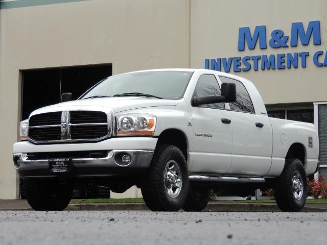 2006 Dodge Ram 3500 SLT 4dr Mega Cab / 4X4 / 5.9L DIESEL / 6-SPEED - Photo 44 - Portland, OR 97217