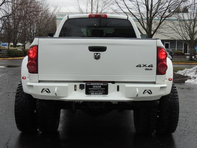 2007 Dodge Ram 3500 DUALLY 4X4 Mega Cab / 5.9 DIESEL / 6-Speed LIFTED - Photo 6 - Portland, OR 97217