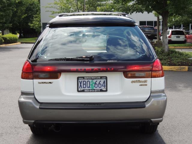 1999 Subaru Legacy Outback / Sport / Wagon / AWD / 5-SPEED / Excel Co - Photo 6 - Portland, OR 97217
