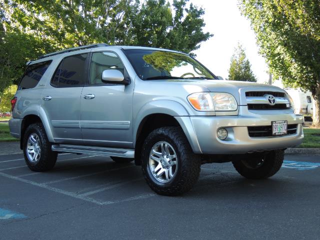 2005 Toyota Sequoia Limited 4WD /8 Seats/DVDs/Fresh Timing Belt LIFTED - Photo 2 - Portland, OR 97217