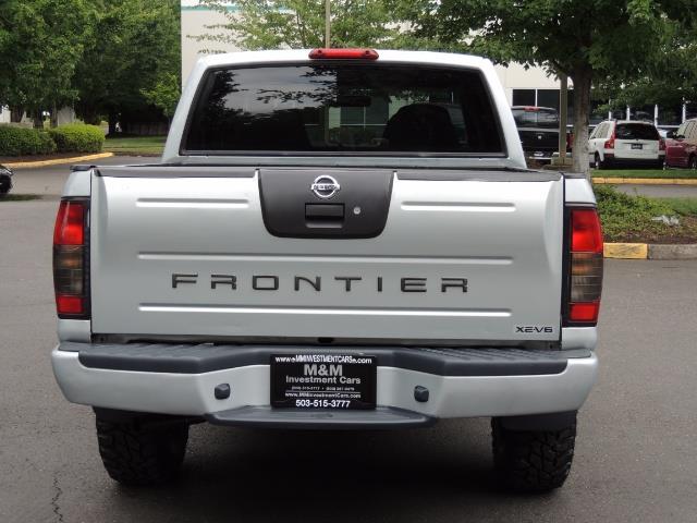 2001 Nissan Frontier XE 4-dr / OFF ROAD 4X4 / Crew Cab / V6 / Automatic - Photo 6 - Portland, OR 97217