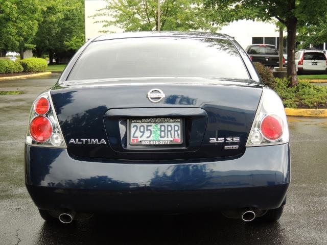 2005 Nissan Altima 3.5 SE / Sedan / Automatic / 6 Cyl - Photo 6 - Portland, OR 97217