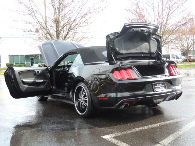 2016 Ford Mustang V6 / Convertible / Automatic / Premium Wheels - Photo 27 - Portland, OR 97217