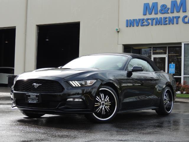 2016 Ford Mustang V6 / Convertible / Automatic / Premium Wheels - Photo 1 - Portland, OR 97217