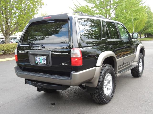 1999 Toyota 4Runner Limited 4WD / V6 / Leather / Sunroof / LIFTED - Photo 8 - Portland, OR 97217