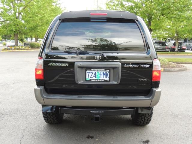 1999 Toyota 4Runner Limited 4WD / V6 / Leather / Sunroof / LIFTED - Photo 6 - Portland, OR 97217