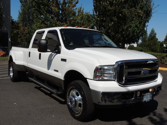 2006 Ford F-350 Lariat Crew Cab / 4X4 / DIESEL / DUALLY / 43K mil 2006 Ford F350 Lariat Diesel Towing Capacity