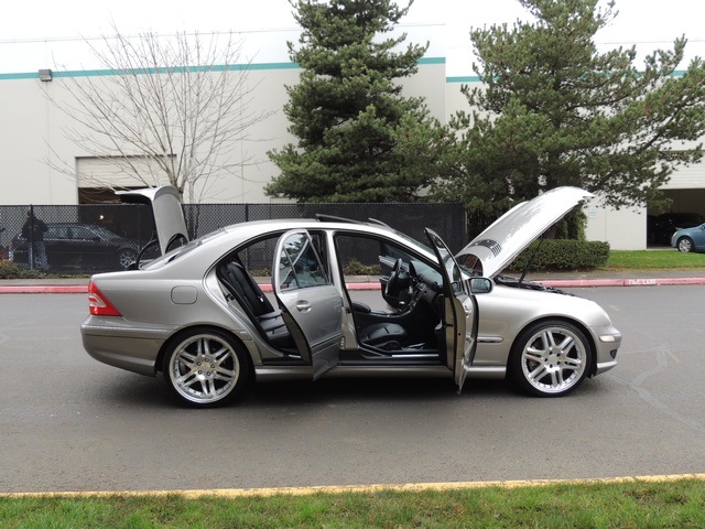 2005 Mercedes Benz C230 Sport Supercharged Brabus Wheels Loaded