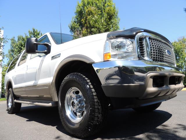 2001 Ford Excursion Limited / 4WD / 7.3L DIESEL / Excel Cond - Photo 10 - Portland, OR 97217
