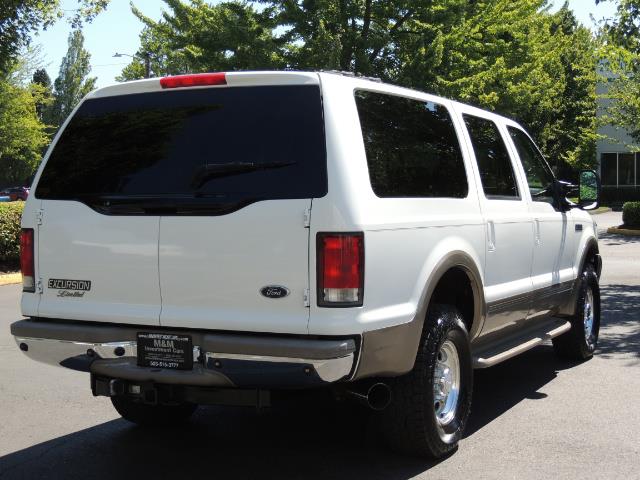 2001 Ford Excursion Limited / 4WD / 7.3L DIESEL / Excel Cond - Photo 8 - Portland, OR 97217