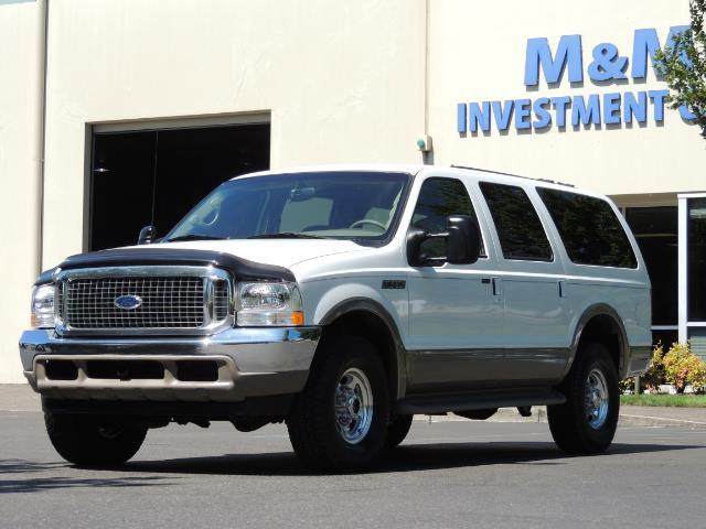 2001 Ford Excursion Limited / 4WD / 7.3L DIESEL / Excel Cond - Photo 1 - Portland, OR 97217