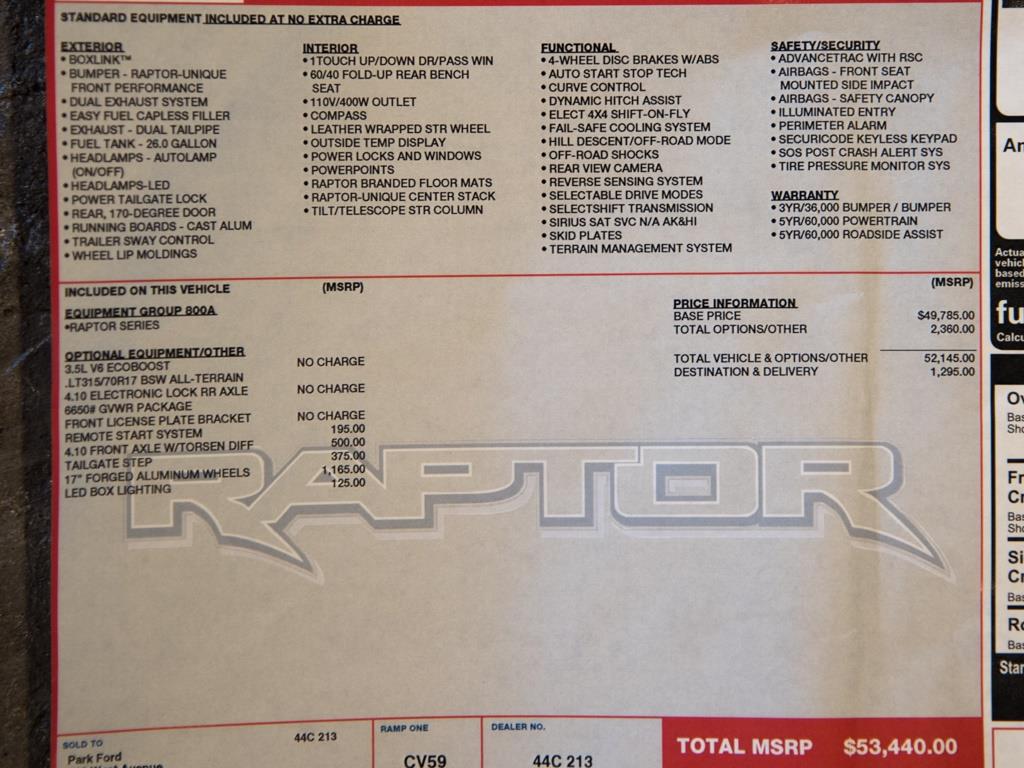 2018 Ford F-150 Raptor - Photo 30 - Springfield, MO 65802