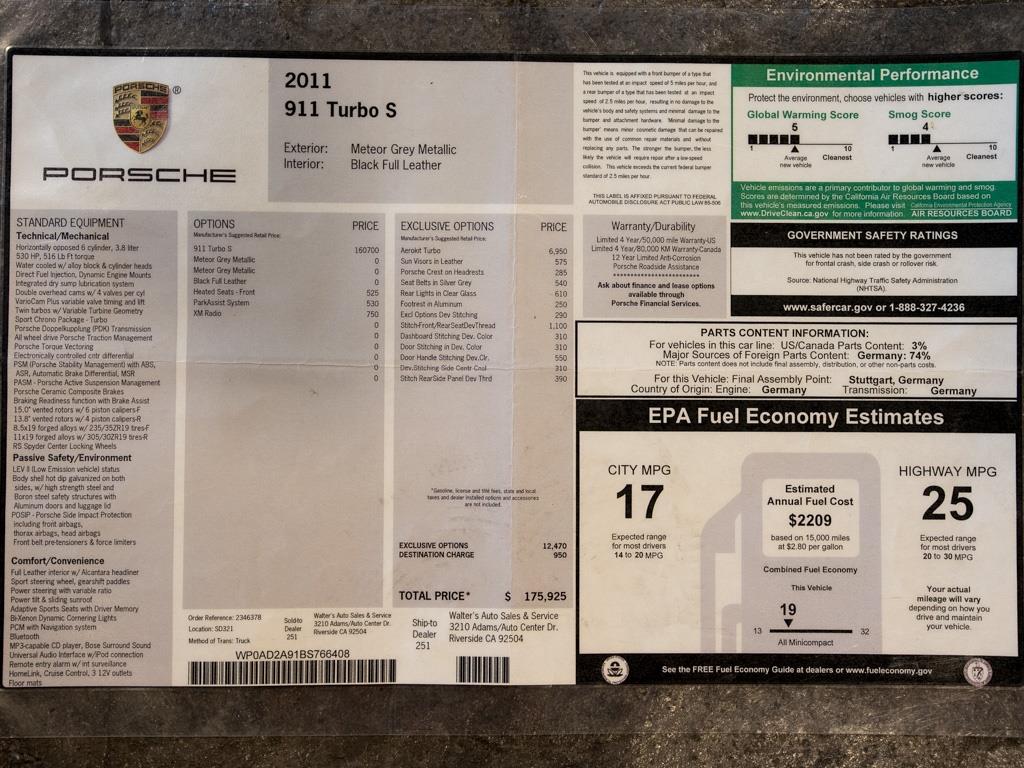 2011 Porsche 911 Turbo S - Photo 32 - Springfield, MO 65802