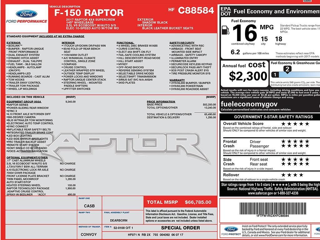2017 Ford F-150 Raptor - Photo 19 - Springfield, MO 65802