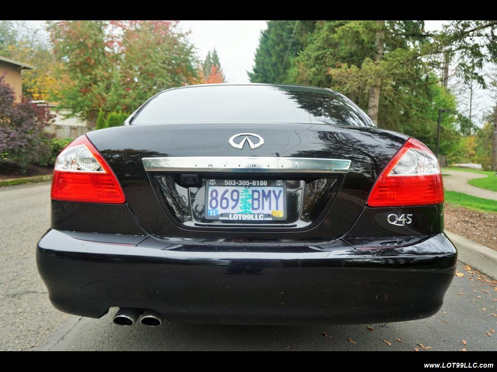 2002 Infiniti Q45 105K Low Miles Navi Leather Heated Seats. - Photo 7 - Milwaukie, OR 97267