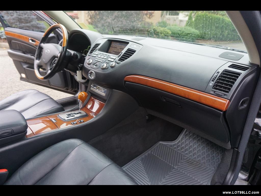 2002 Infiniti Q45 105K Low Miles Navi Leather Heated Seats. - Photo 18 - Milwaukie, OR 97267