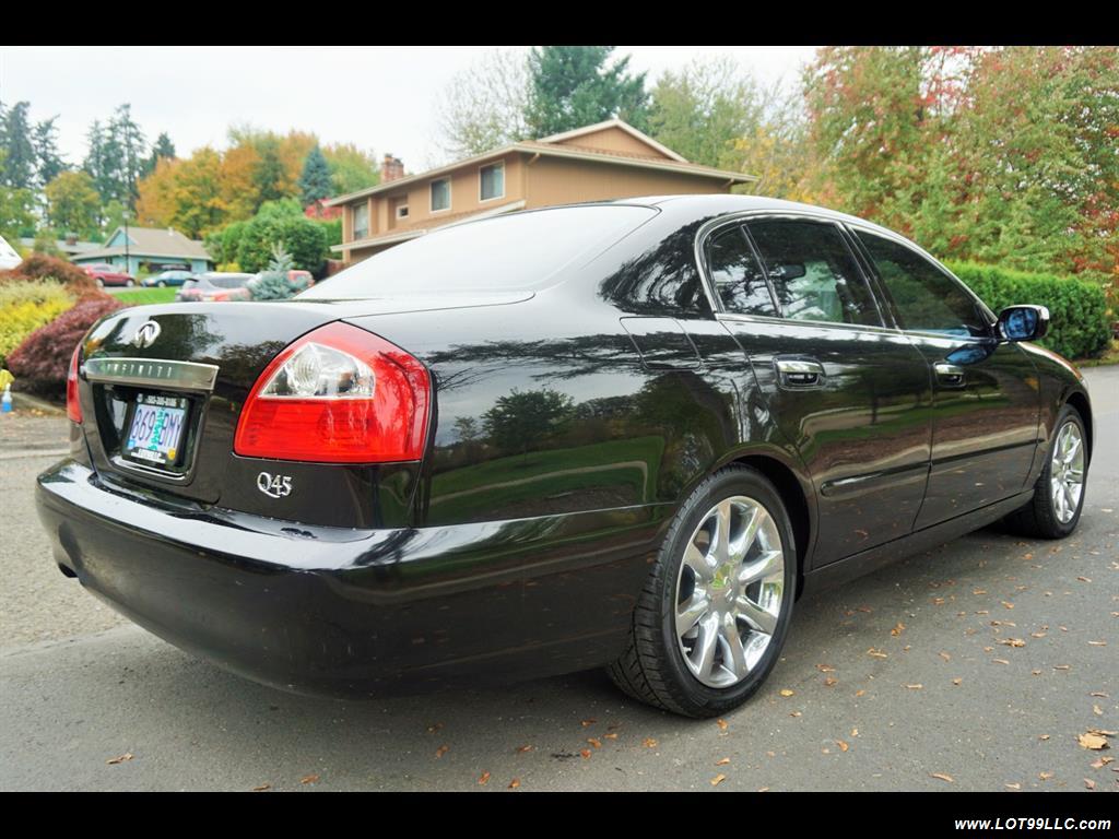 2002 Infiniti Q45 105K Low Miles Navi Leather Heated Seats. - Photo 6 - Milwaukie, OR 97267