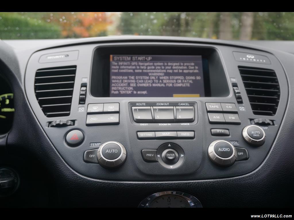 2002 Infiniti Q45 105K Low Miles Navi Leather Heated Seats. - Photo 11 - Milwaukie, OR 97267