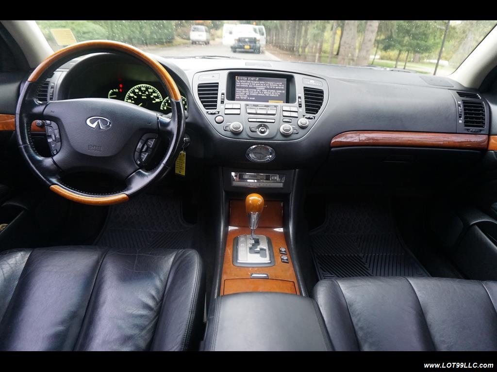 2002 Infiniti Q45 105K Low Miles Navi Leather Heated Seats. - Photo 9 - Milwaukie, OR 97267