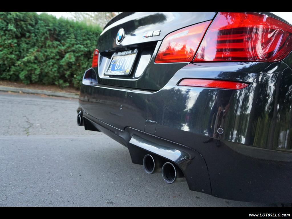 2013 BMW M5 560 HP Twin Turbo Black On Black Loaded. - Photo 39 - Milwaukie, OR 97267