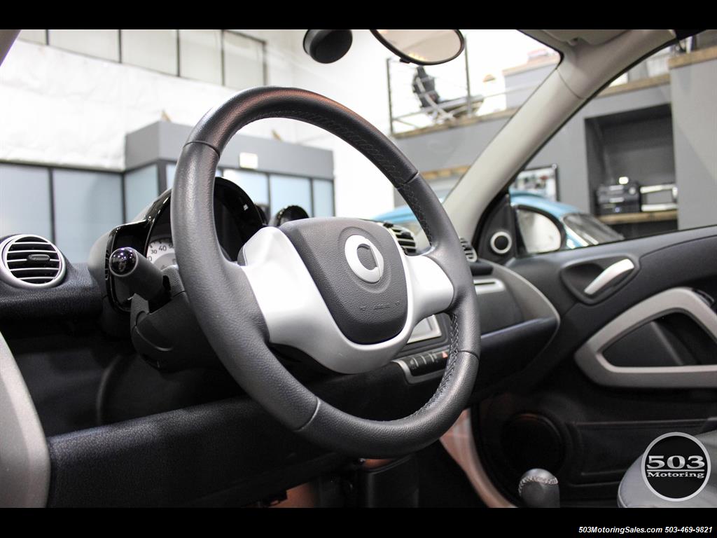 2014 Smart fortwo passion electric cabriolet; White/Black, Loaded! - Photo 28 - Beaverton, OR 97005