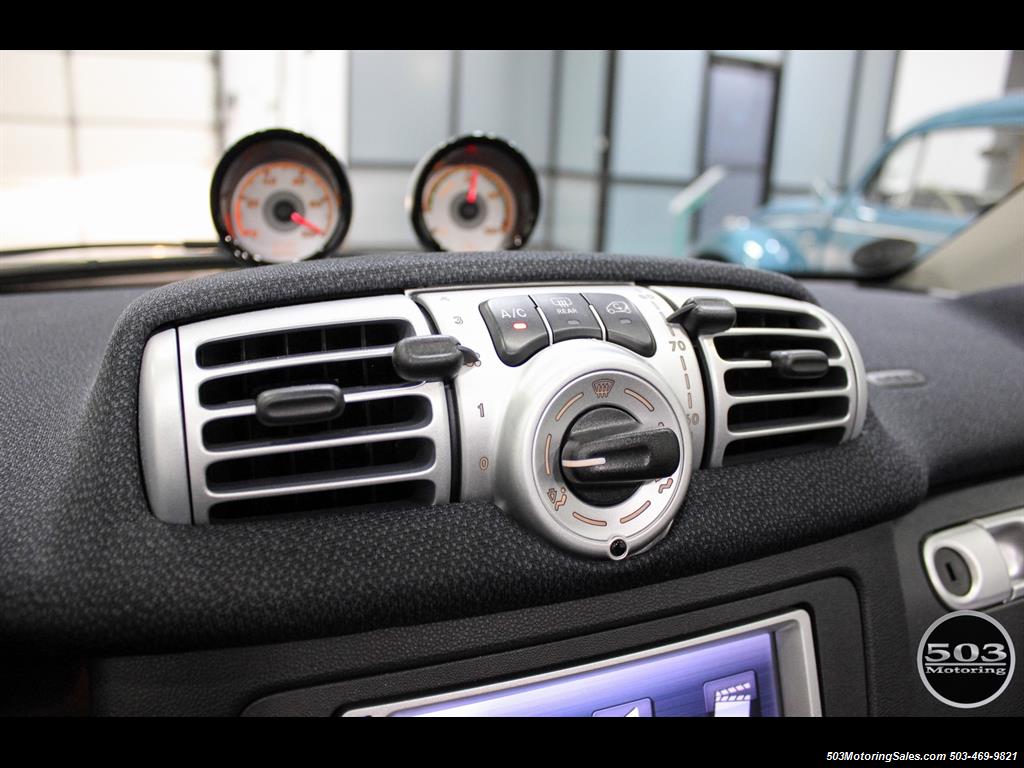 2014 Smart fortwo passion electric cabriolet; White/Black, Loaded! - Photo 32 - Beaverton, OR 97005